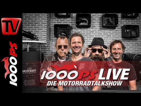 1000PS Live - Die Motorradtalkshow - u.a. Reiseenduros 2018 im Test