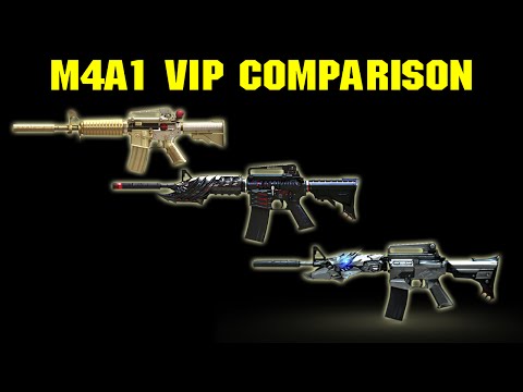 CrossFire VN -  M4A1 VIPs comparison