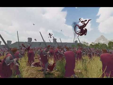 10000 Alien Vs 10000 William Wallace - UEBS2 - Ultimate Epic Battle Simulator 2