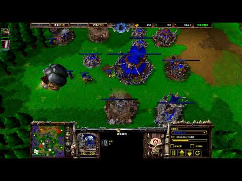 魔兽争霸3 万金油对阵鸟德 Lin Guagua vs Foggy 【最后的避难所】