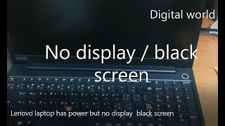Laptop power on but No display / black screen | BIOS reset Any Laptop Easy Method