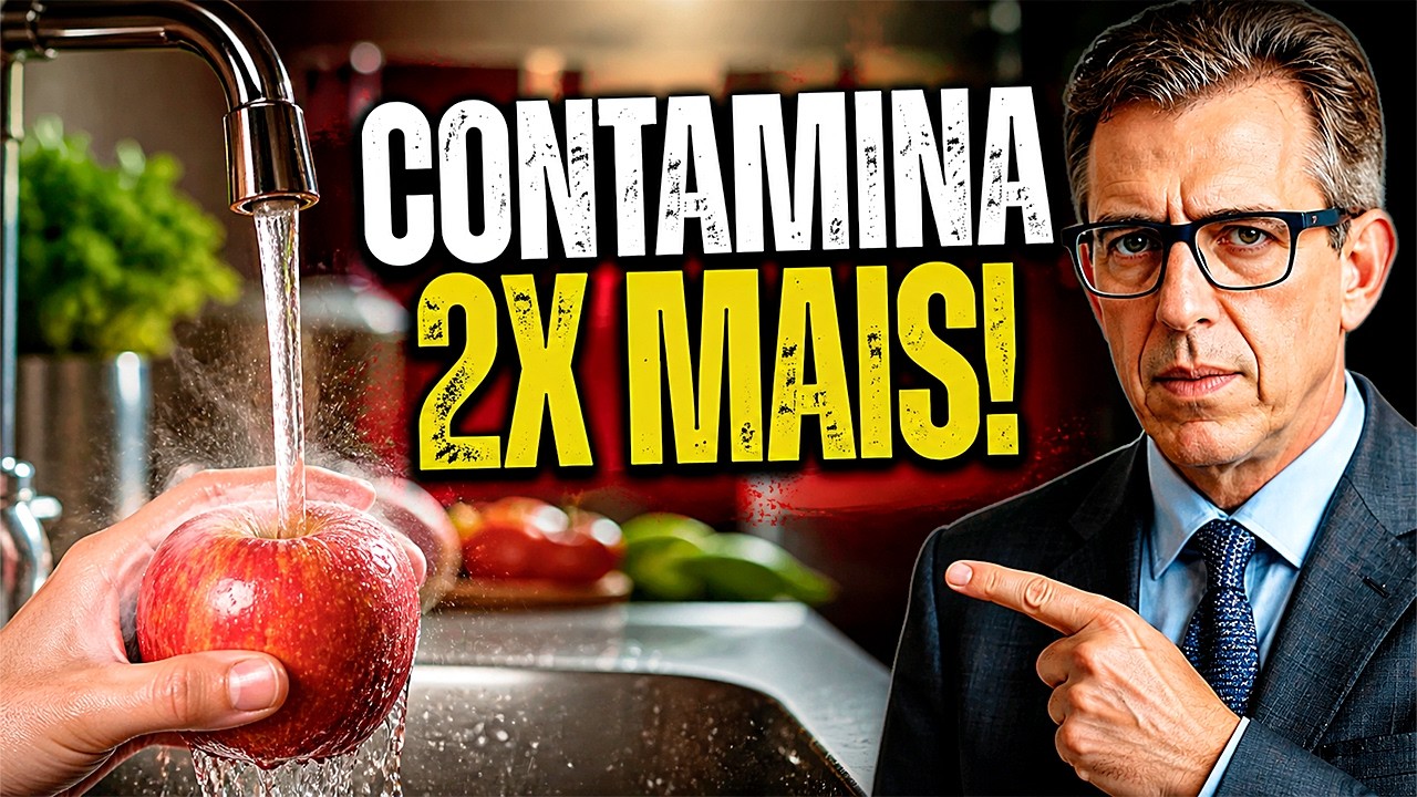 Lavar alimentos na água da torneira é um erro grave para saúde! - Rosa Nouchi - Fernando Beteti