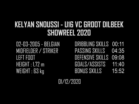 Kelyan Snoussi  - Showreel 2020 (LV)