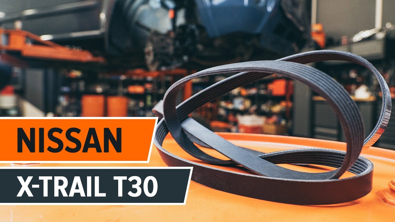 Hoe multiriem vervangen bij een Nissan X Trail T30 – vervangingshandleiding