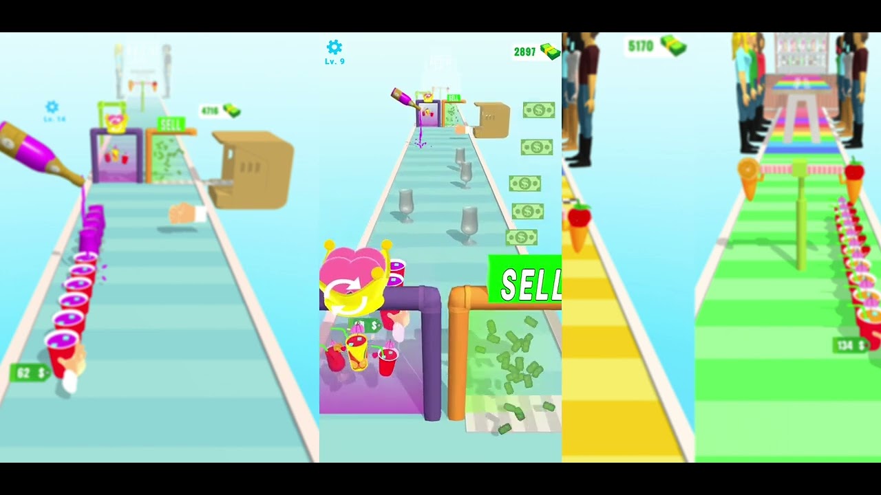 Party Cup Runner 3D Game Unity Source Code - Get Unity Code