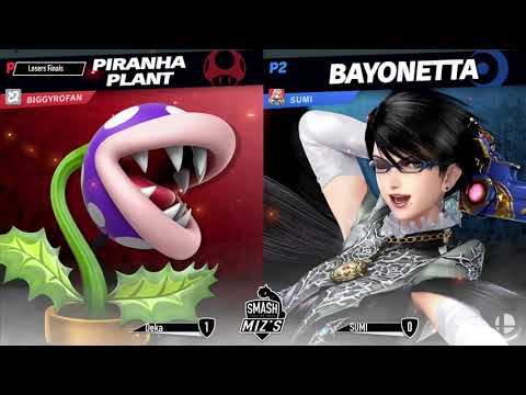 Smash @ Miz's WiFi 26 - Deka (ROB, Piranha Plant) vs. SUMI (Bayonetta, Inkling) Losers Finals
