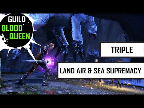 ESO Dungeon: Coral Aerie -- Land, Air & Sea Supremacy (Triple)