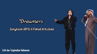 Download lagu Jungkook (BTS) ft. Fahad Al Kubaisi - Dreamers ( Fifa World Cup 2022 ) | Lirik Terjemahan Indonesia mp3