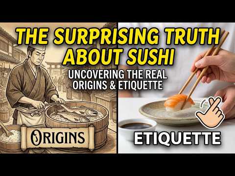 The Surprising Truth About Sushi: Uncovering the Real Origins and Etiquette of Japan's Favorite Dish