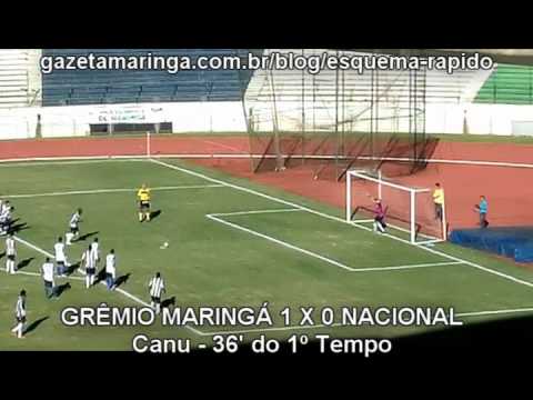 Grêmio Maringá 2 x 0 Nacional de Rolândia - Paranaense Divisão de Acesso - Rodada 1