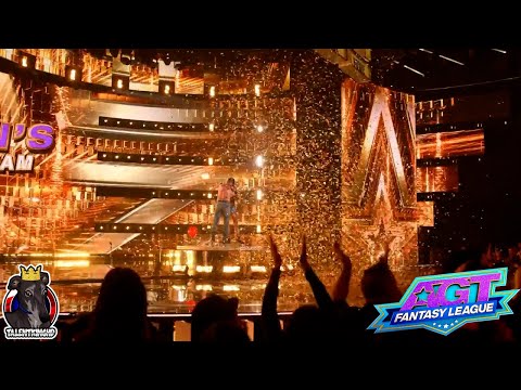 Billy & Emily England Full Golden Buzzer Performance Qualifiers Week 1 America's Got Talent Fantasy