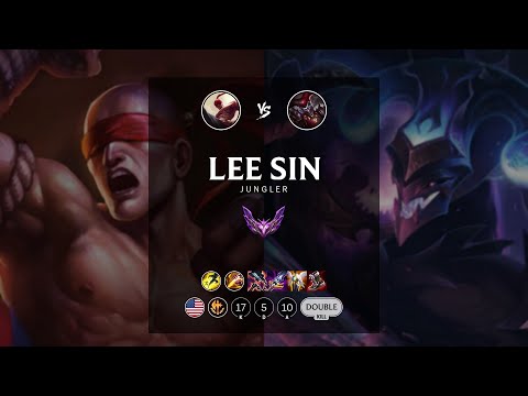 Lee Sin Jungle vs Shaco - NA Master Patch 12.7
