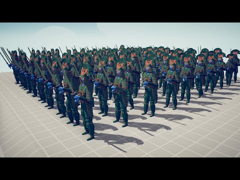 100x SAMURAI vs 100x RANDOM FACTION | Totally Accurate Battle Simulator - TABS