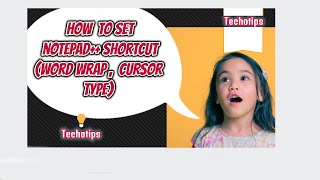 Notepad++ Word Wrap, Line Break Shortcut &amp; How to Change Cursor | Bangla 2020 New