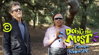 Kevin Bacon Does a Ropes Course - Doing the Most with Phoebe Robinson