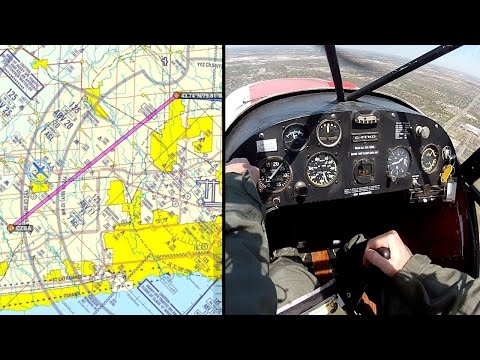 Skirting major Class C control zone; no transponder - Super Cub - Flying - ATC audio