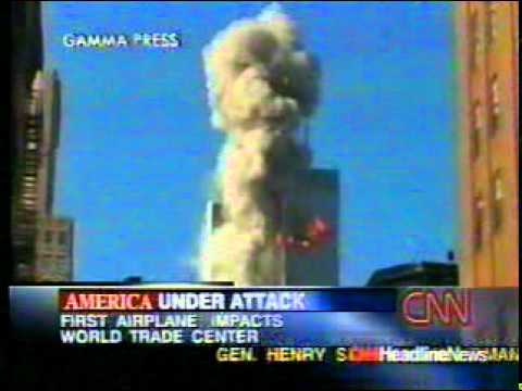 9/11 News Coverage:  8:46 AM: AA Flight 11 Hits 1 WTC