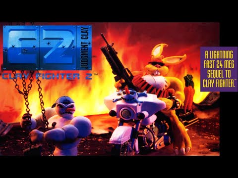 ClayFighter 2: Judgment Clay GamePlay (SNES)