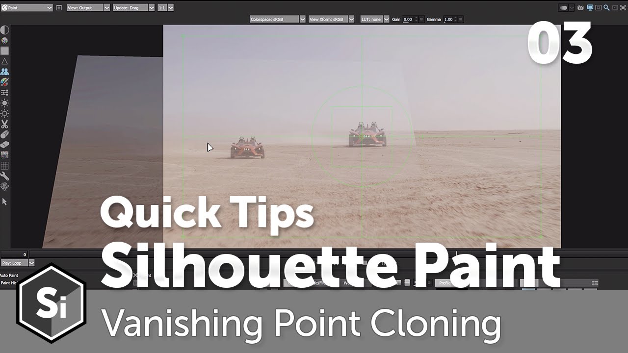 Quick Tips for Silhouette Paint: Vanishing Point Cloning