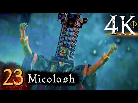 Bloodborne - First Time [4K] (100%, Platinum) Walkthrough Part 23 - Micolash, Host of the Nightmare