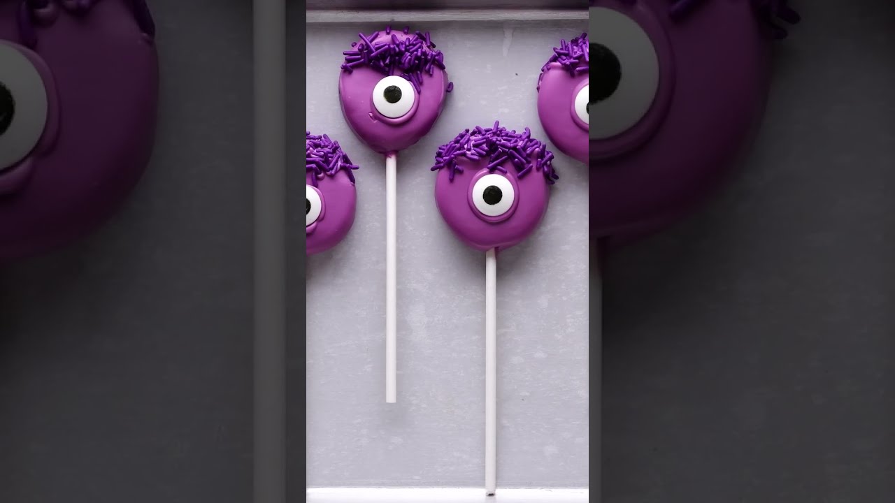 Halloween Treats: One Eye Monster Pop #shorts