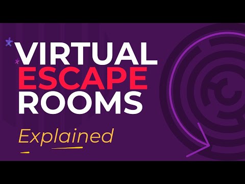 VIRTUAL ESCAPE ROOMS | The Interactive Online Escape Room UK Event Explained in 1 Minute