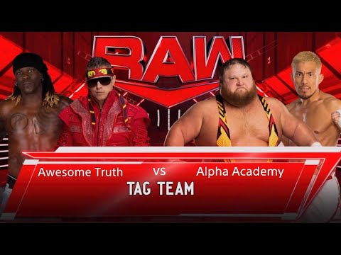 Awesome Truth vs Alpha Academy.