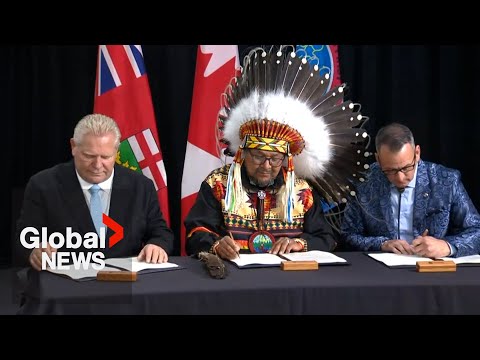 Road to the Ring of Fire: Ontario signs partnership deal with Marten Falls First Nation