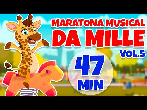 Maratona Musical da Mille Vol. 5 - Giramille 47 min | Desenho Animado Musical