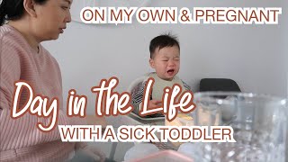 VLOG: Solo parenting toddler while pregnant