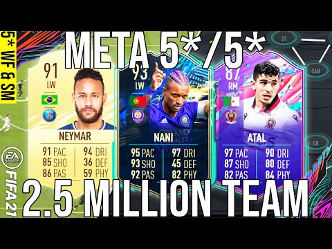 BEST META 2.5 MILLION COIN TOTS TEAM (5* WEAK FOOT/5* SKILL MOVES) SQUAD TO GET MORE WINS! - FIFA 21