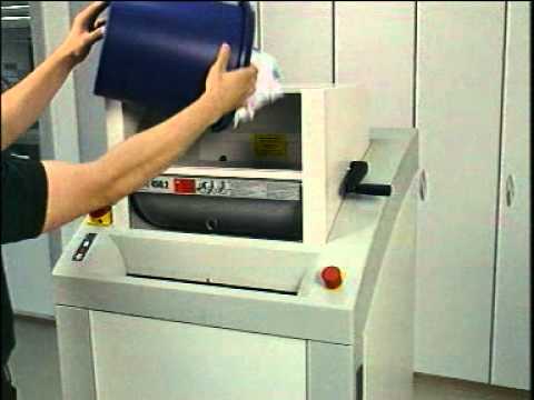 Video of the HSM HSM Powerline 450.2 Shredder
