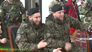 В кадетском корпусе Центароя прошел бойцовский вечер