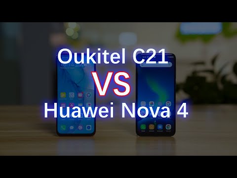Battle with Huawei Nova 4, Oukitel C21 Shining with a dazzling Light!