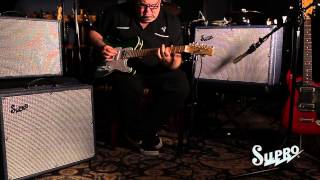 Video thumbnail for Matt Smith plays the Supro 1690T Coronado 1964 Reissue Tube Amplifier by SuproUSA