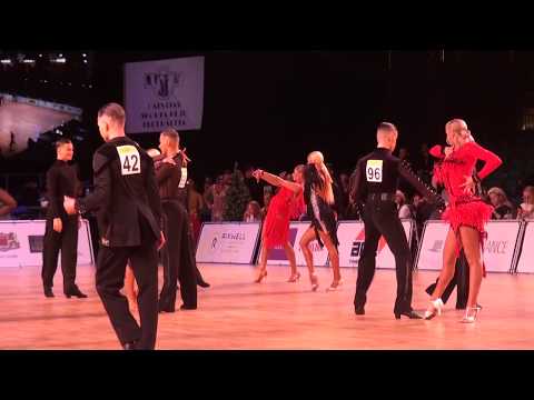 00310 WDSF International Open Latin - 1/2 fin - ABORA cup. Baltic Grand Prix 2018.