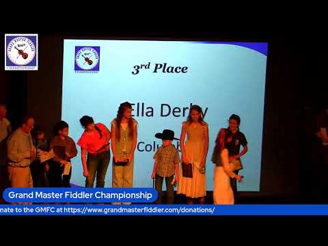 54th Annual 2025 Grand Master Fiddler Championship - Day 1