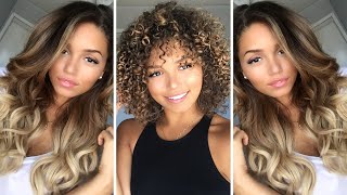 Hair Care Routine for Color Processed Curly Hair | Ashley Bloomfield