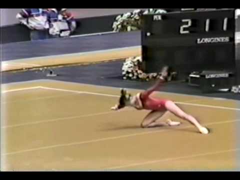 24th AA Beata Storczer FX - 1987 World Gymnastics Championships 9.725