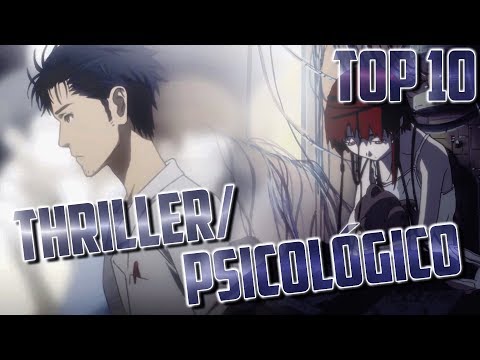 Top 10 | Los 10 mejores Animes de Thriller/Psicológico