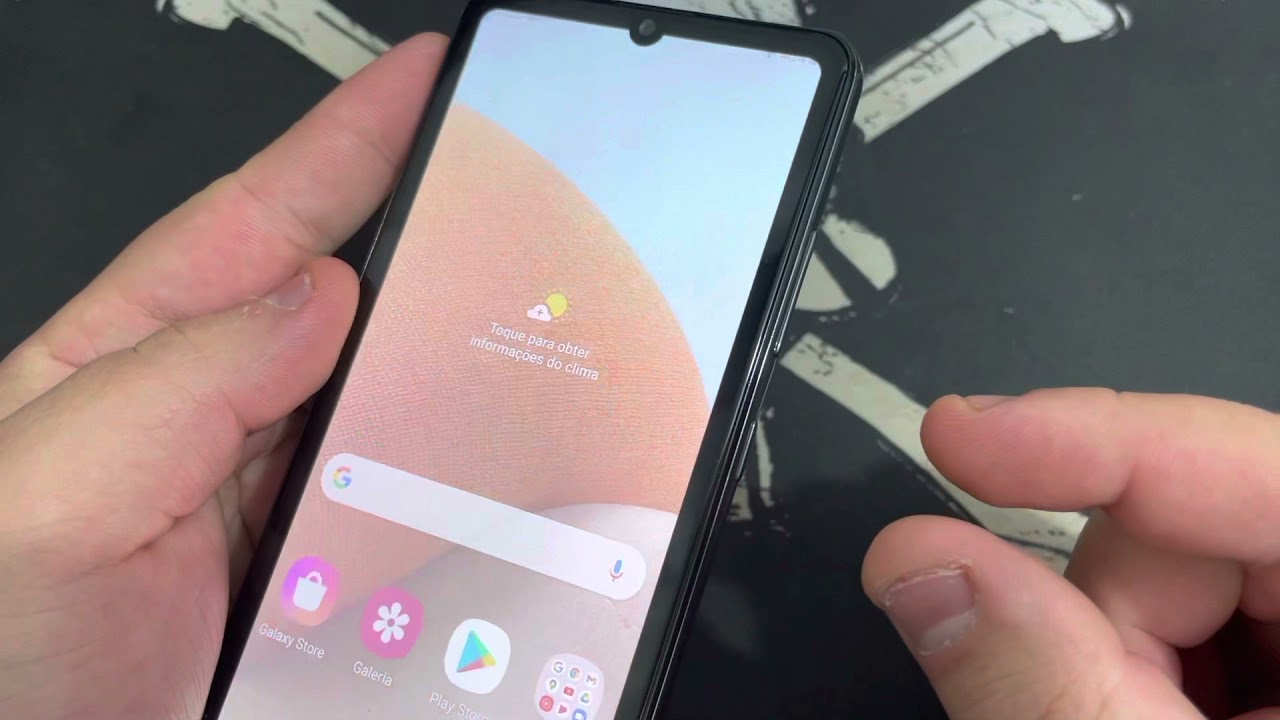 Como Fazer Captura de Tela no Samsung Galaxy A32 | Como Tira uma Screenshot A325M Android 11 Sem PC
