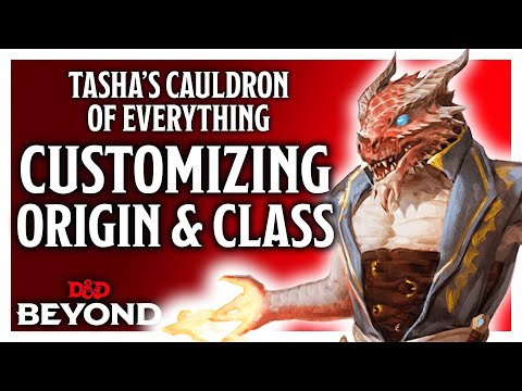 Customizing your Origin and Class Features using Tasha's Cauldron of Everything - D&D Beyond