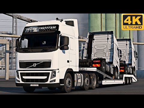 4K | ETS2 1.45 | Promods | Volvo FH13 440 | Galați 🇷🇴 󠁧󠁢󠁳󠁣 - Călărași 🇷🇴