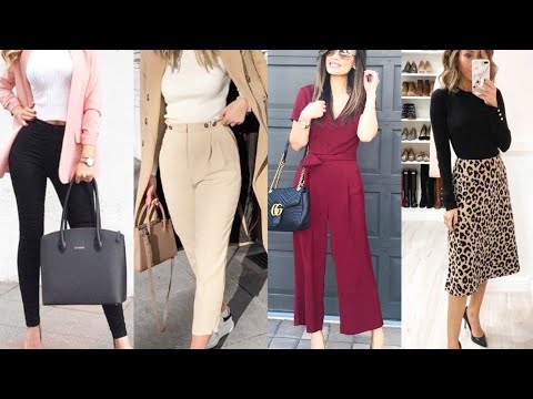 Adorable &☺️ Attractive Office wear A-line Midi Skirts Designs Ideas for women 2023