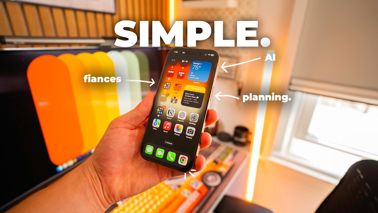 How I set up my iPhone so it doesn't consume me