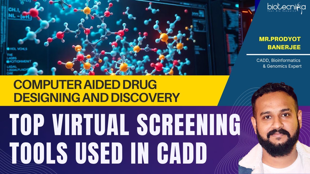 Top Virtual Screening Tools Used in CADD 🔬💊 - Computer-Aided Drug Designing & Discovery 🚀