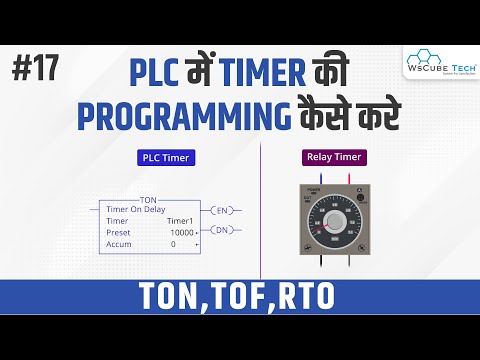 What is Timer in PLC | Types of Timer | ON Delay Timer | PLC Tutorial for Beginners