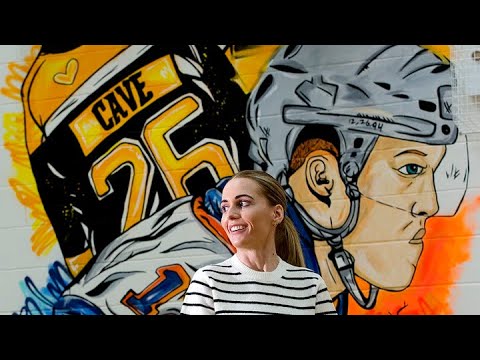 New Casa Mural Pays Tribute To Former Edmonton Oiler Colby Cave