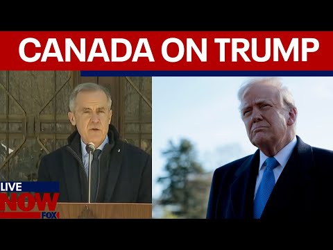 Video | Canadian PM Carney slams President Trump's tariffs | LiveNOW from FOX
