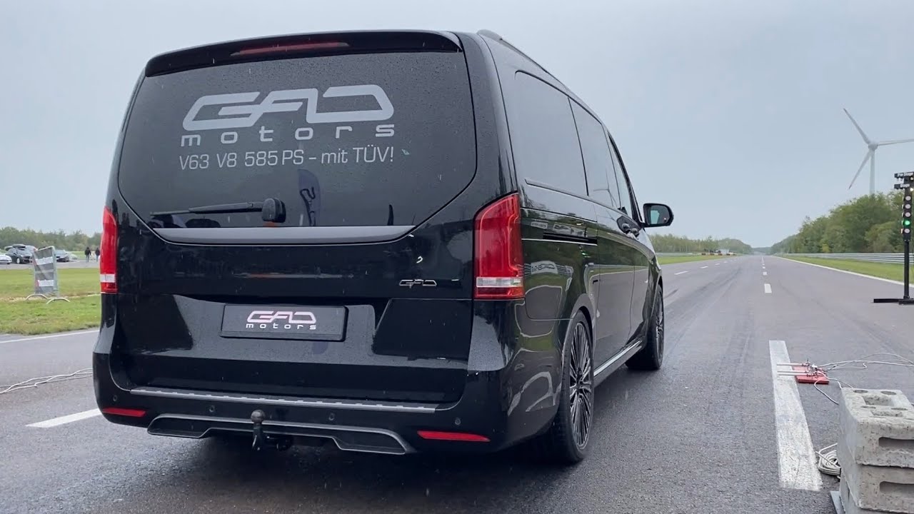 Orders Open For 2023 GAD Motors Custom Mercedes Benz V Class V8 Only 